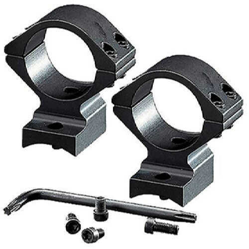 Browning High AB-3 Scope Ring Set 44+ Diameter Tubes Matte Black 12313